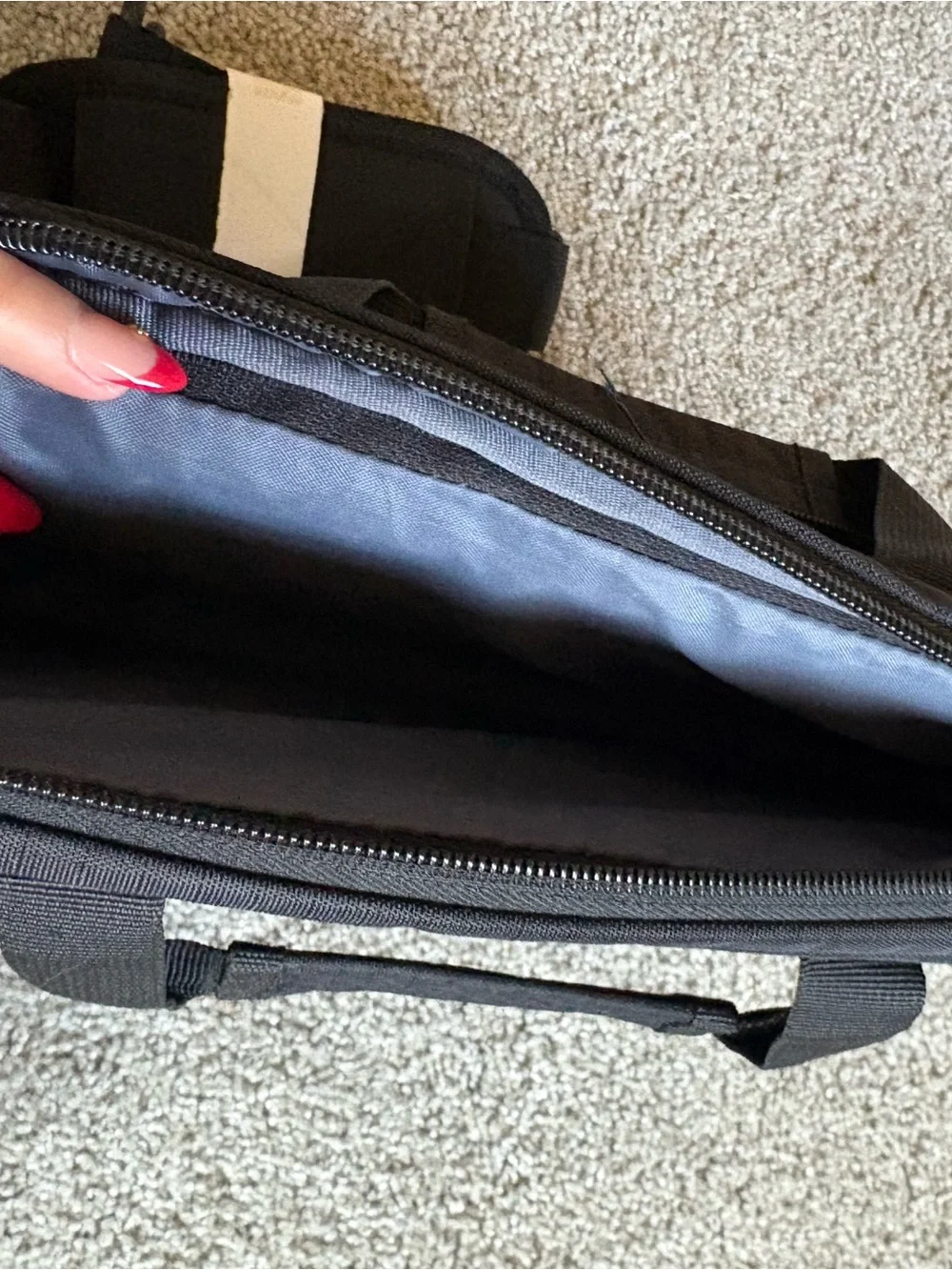 Black Laptop Briefcase - Fits Chromebook